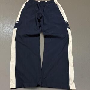 Vintage Y2K Nike Navy/White Baggy Streetwear Track Sweatpants Size Men’s M